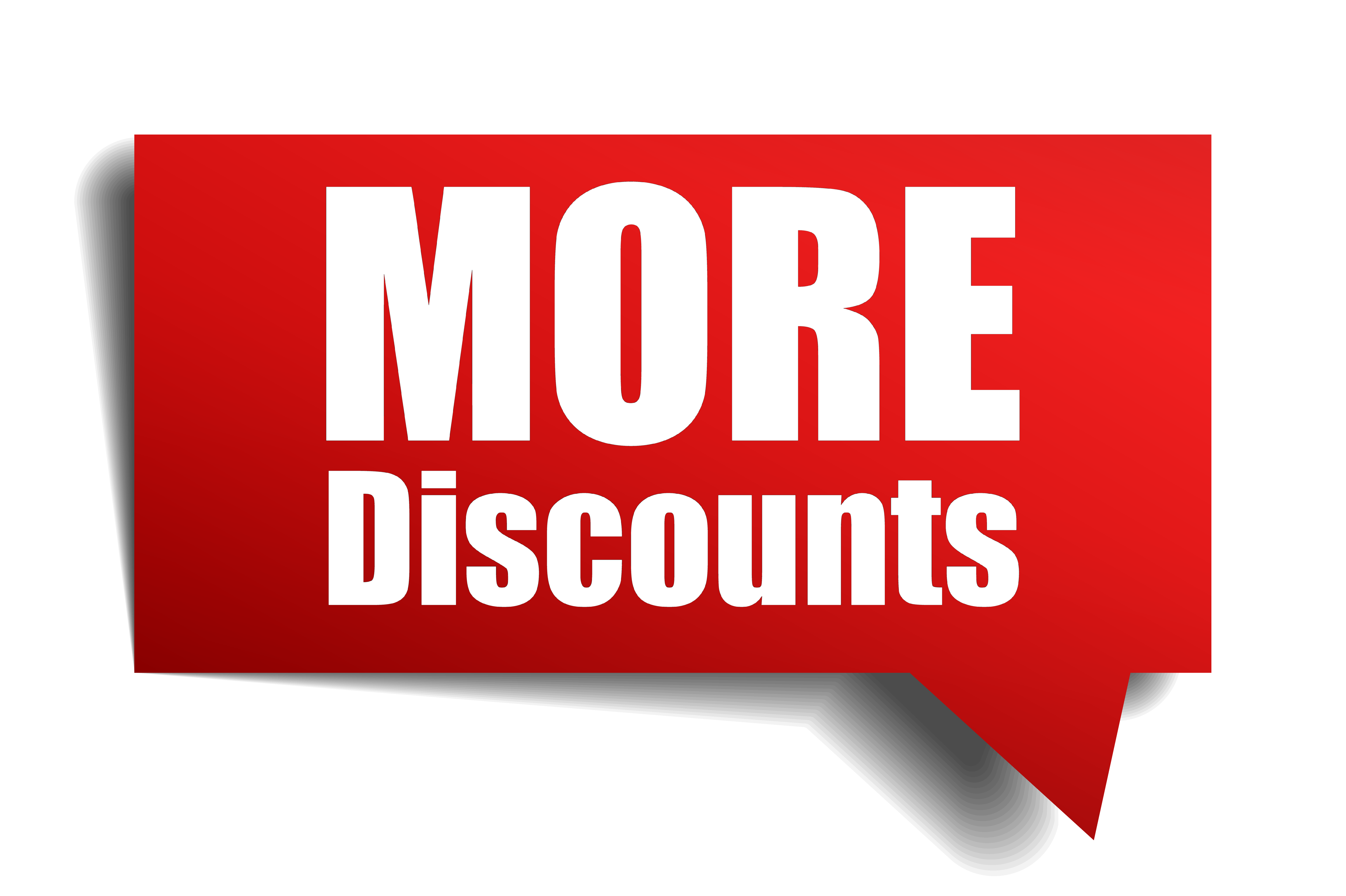 More Discounts
